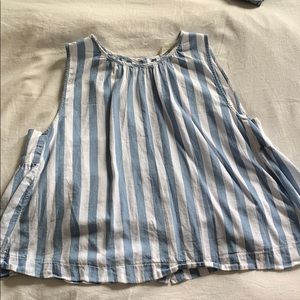 Madewelll sleeveless blouse